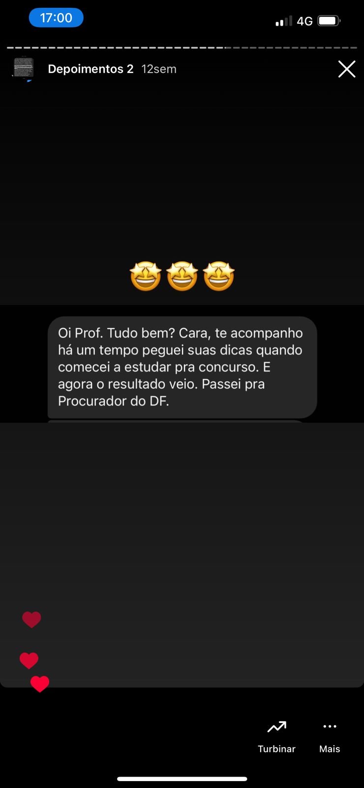 Depoimento de aluno 6